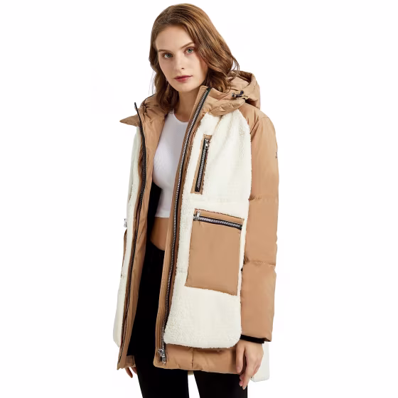Women’s Fleece Down Coat