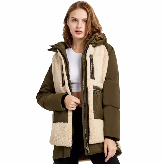 Women’s Fleece Down Coat