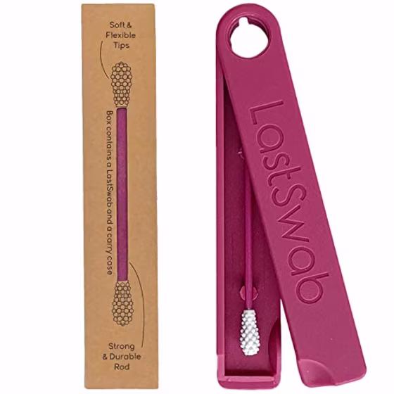 LastSwab Reusable Cotton Swabs