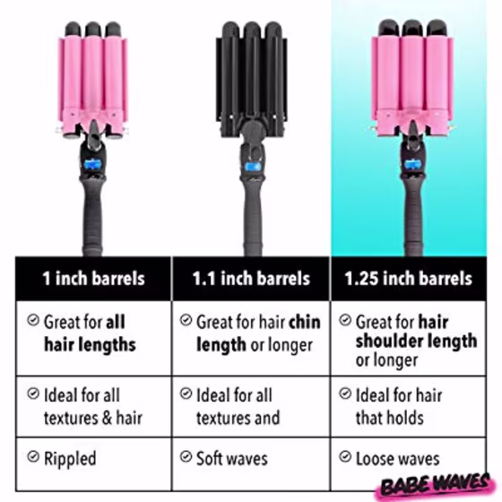 Babe Waves Jumbo Hair Curling Wand