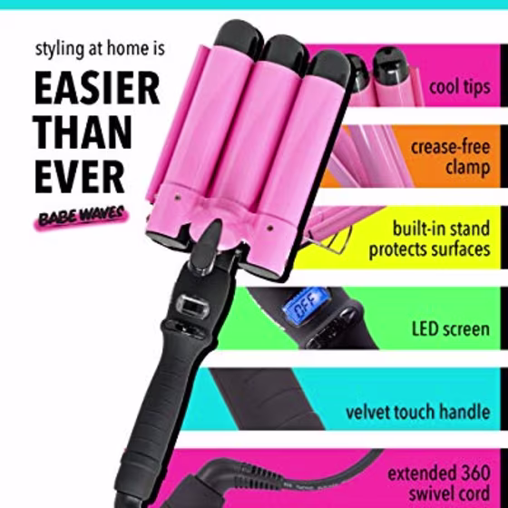 Babe Waves Jumbo Hair Curling Wand