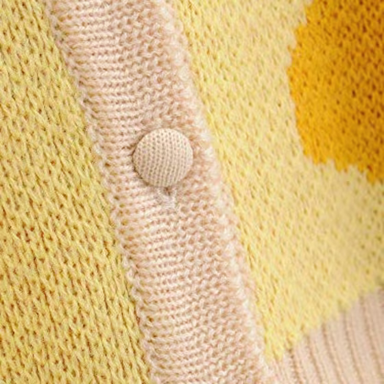 The GuliriFei Y2K Button Down Casual Knit Sweater