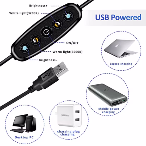 Cyezcor Video Conference Lighting Kit
