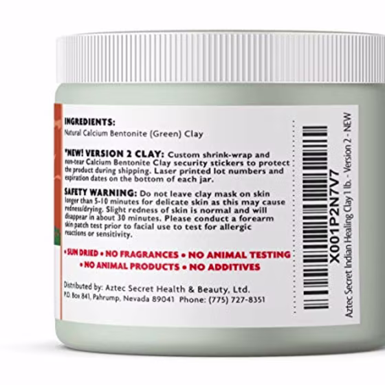 Aztec Secret Indian Healing Clay Mask