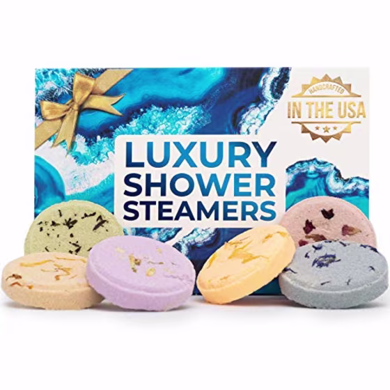 ZenTyme Moments Shower Steamers Aromatherapy Gifts for Women Who Has Everything, Shower Bombs with Essential Oils for Stress Relief, Unique Relaxation Gifts for Moms Birthday, Great Spa Gift for Women