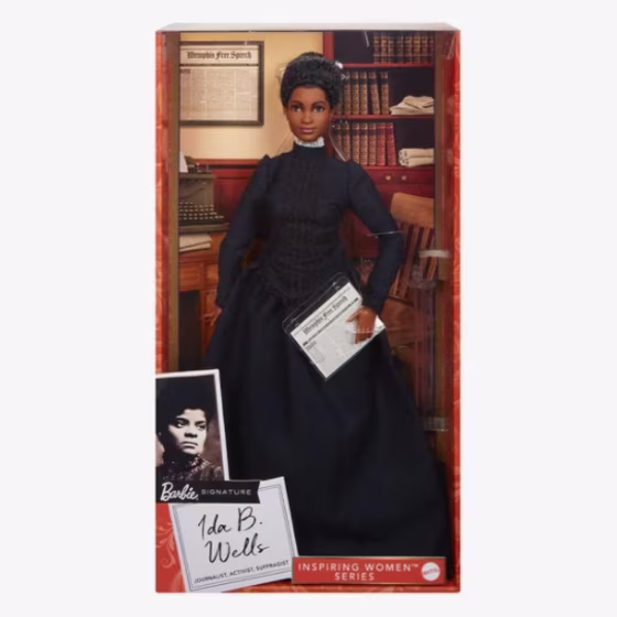 Ida B. Wells Barbie Inspiring Women Doll