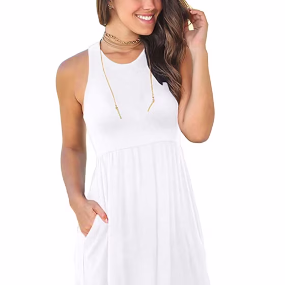 Women's Summer Sleeveless Casual Dress