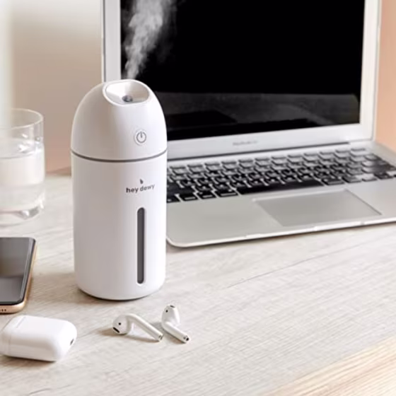 Hey Dewy Wireless Portable Cool Mist Humidifier