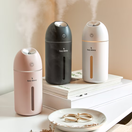 Hey Dewy Wireless Portable Cool Mist Humidifier