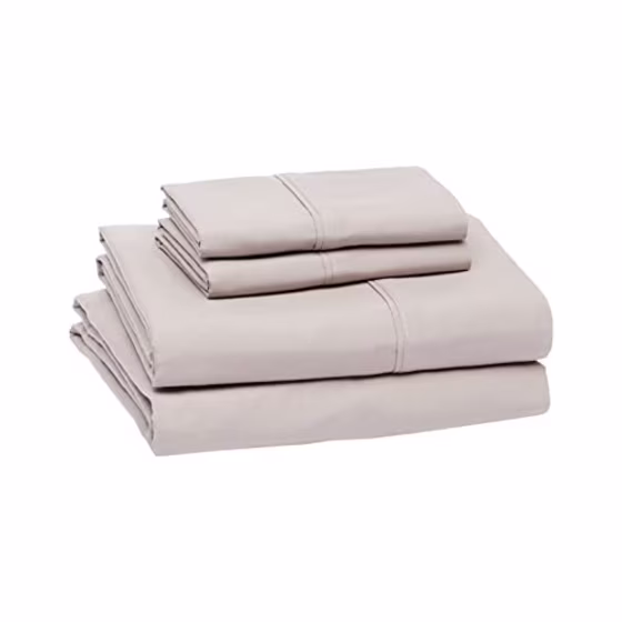 AmazonBasics Lightweight Microfiber Sheet Set