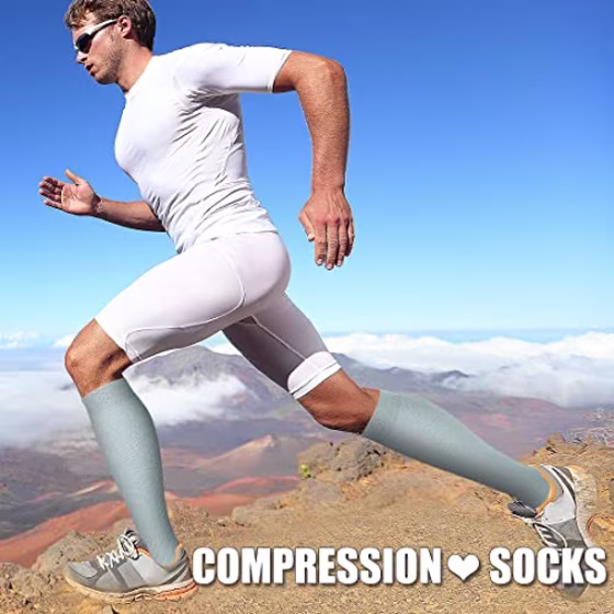 3 Pack Medical Compression Sock-Compression Sock For Women and Men Circulation -Best for Running,Nursing,Athletic Sports