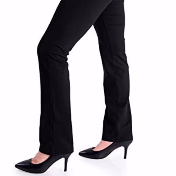 Straight Leg Yoga Dress Pants