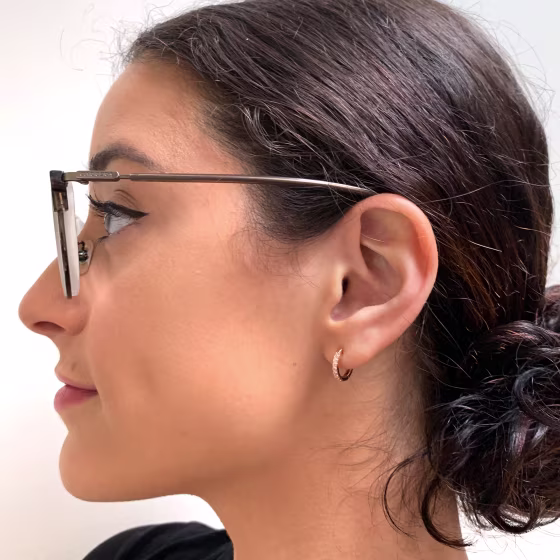 Pavoi Gold-Plated Cubic Zirconia Cuff Earrings