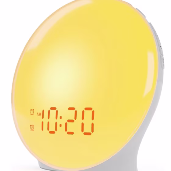 Jall Wake Up Light Sunrise Alarm Clock