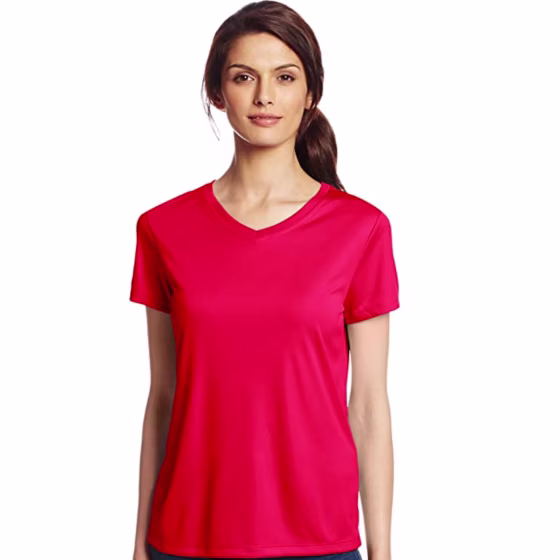 Hanes Sport Cool DRI Performance V-Neck Tee