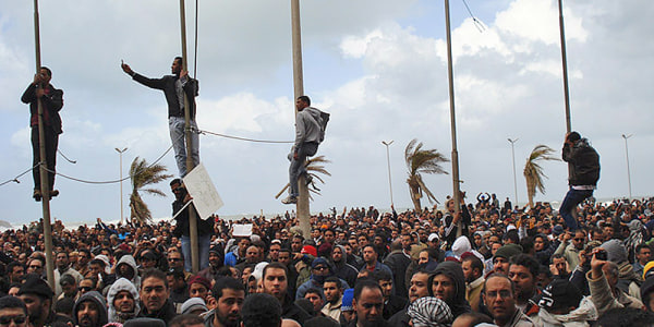 Libya's uprising against Gadhafi