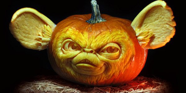 Ghoulishly grand carved pumpkins
