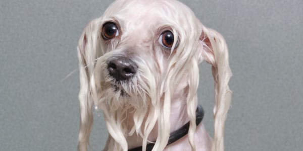 Waterlogged dogs! Photographer captures pooches at bath time