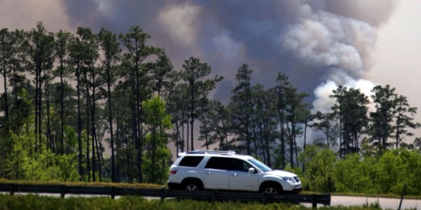 South Carolina wildfires