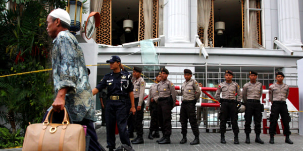 Deadly hotel blasts in Jakarta