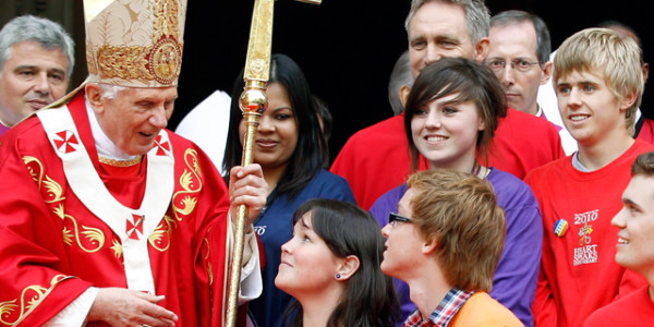 Pope Benedict XVI visits the United Kingdom