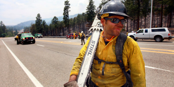 Wildfires char Southwest US