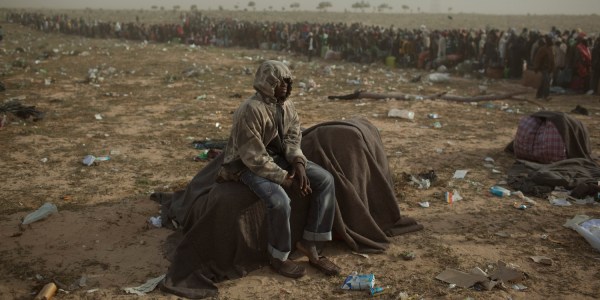 Fleeing Libya: Refugees face peril