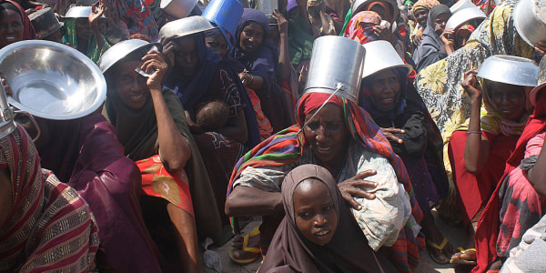 Famine strikes Eastern Africa
