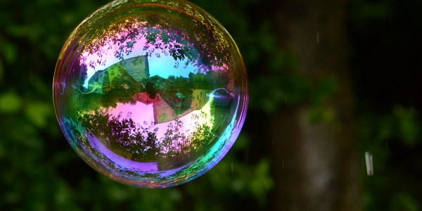 Reflection perfection: Photographer captures images of beautiful bubbles