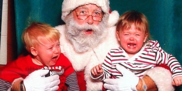 Children Scared of Santa