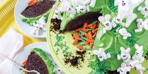 Bunny Hill Cake (Surprise Inside!)