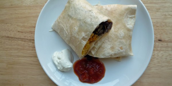 Pre-emptive breakfast burrito