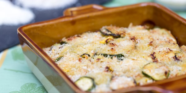 Zucchini and Summer Squash Gratin