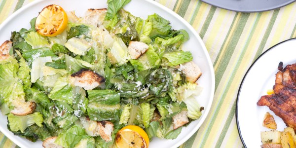 Grilled Caesar Salad