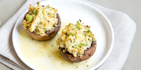 Crab-Stuffed Mushrooms