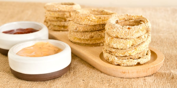 Crispy Baked Onion Rings