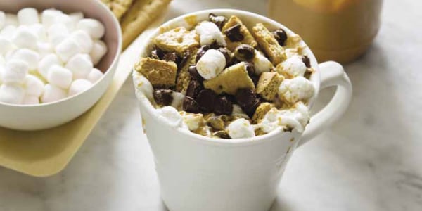  Peanut Butter S'Mores in a Mug