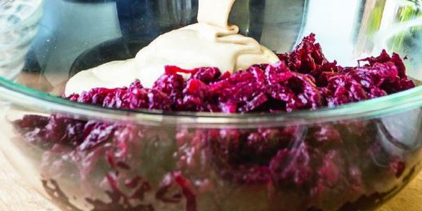 Beet Salad with Tahini