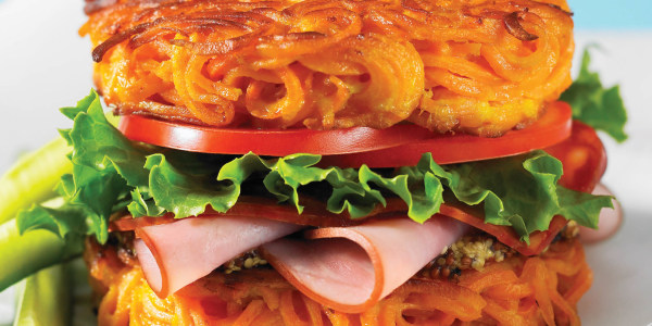 Sweet Potato Noodle Bun