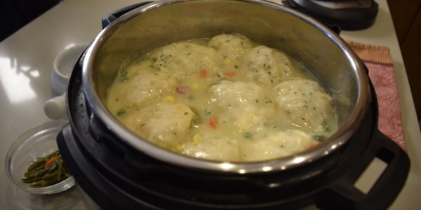 Natalie's Slow-Cooker Chicken and Dumplings