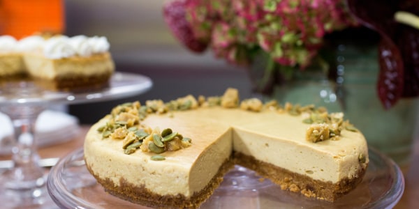 Pumpkin (Calabaza en Tacha) Cheesecake