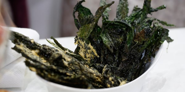 Parmesan Kale Chips