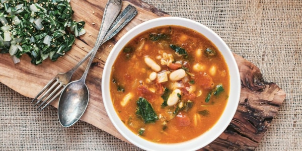 Slow-Cooker Farro Soup