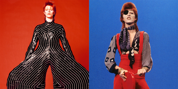 David Bowie's iconic style