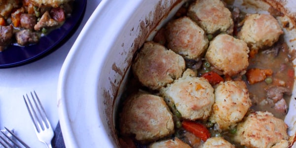 Slow-Cooker Chicken and Biscuit Potpie