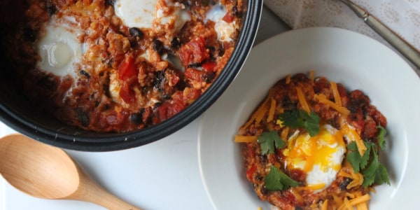 Slow-Cooker Huevos Rancheros