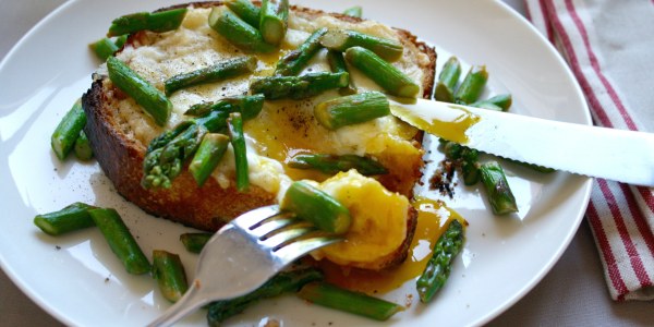 Asparagus Egg Toast