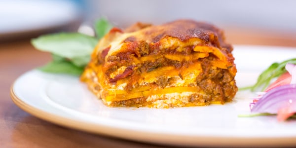 Low-Calorie Gluten-Free Sweet Potato Lasagna