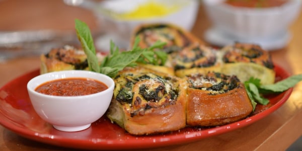 Pepperoni Rolls with Broccoli