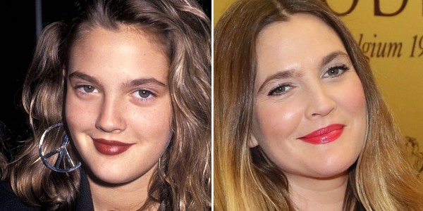 See Drew Barrymore's hair evolution